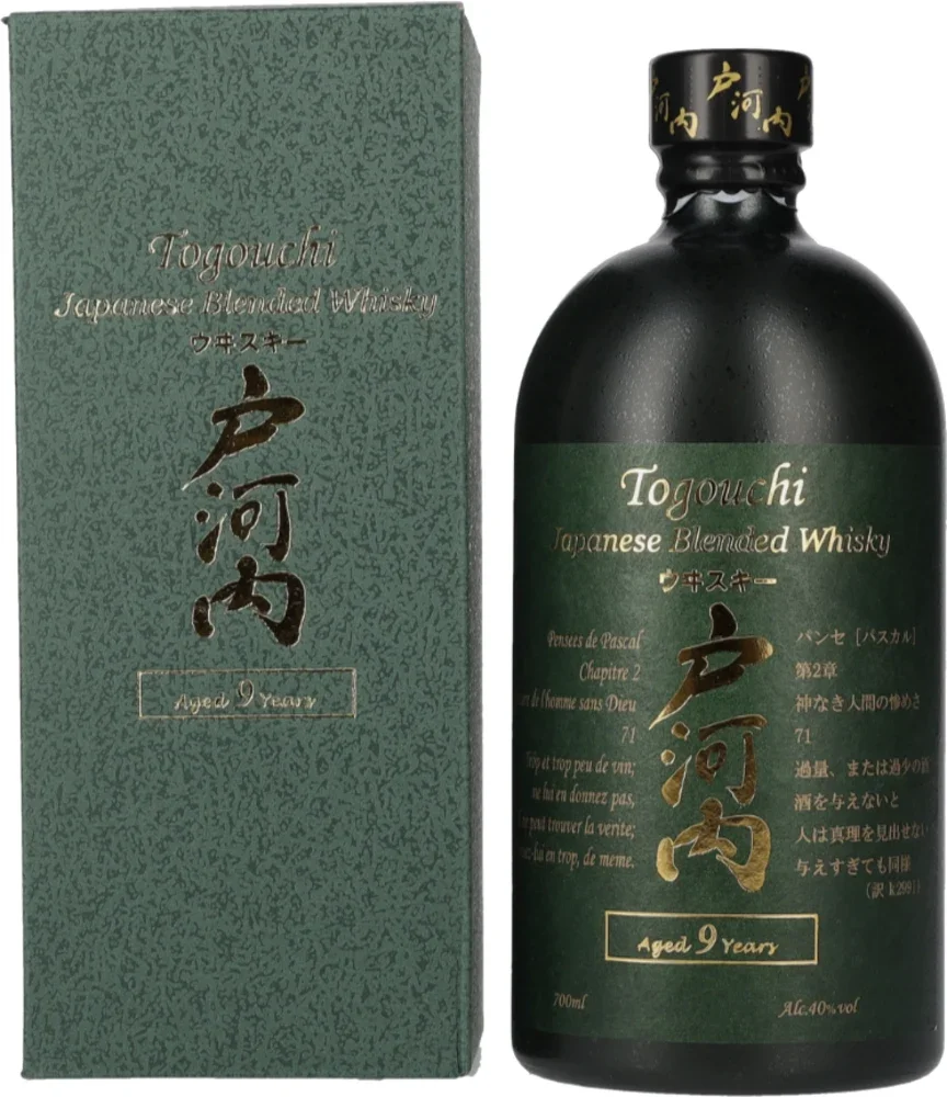 Japanski viski 9 years Blended Togouchi poklon kutija 0,7 L