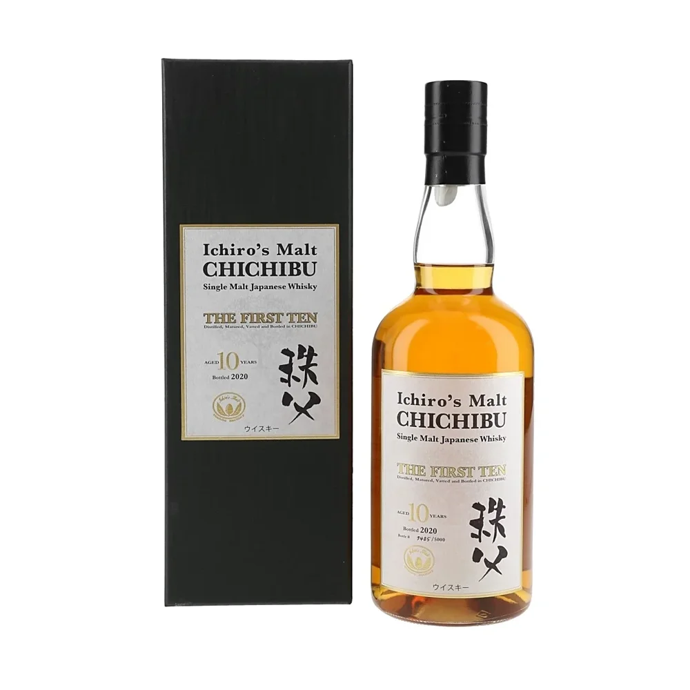 Japanski viski Ichiro's Malt Chichibu The First Ten 2020 poklon kutija 0,7 L