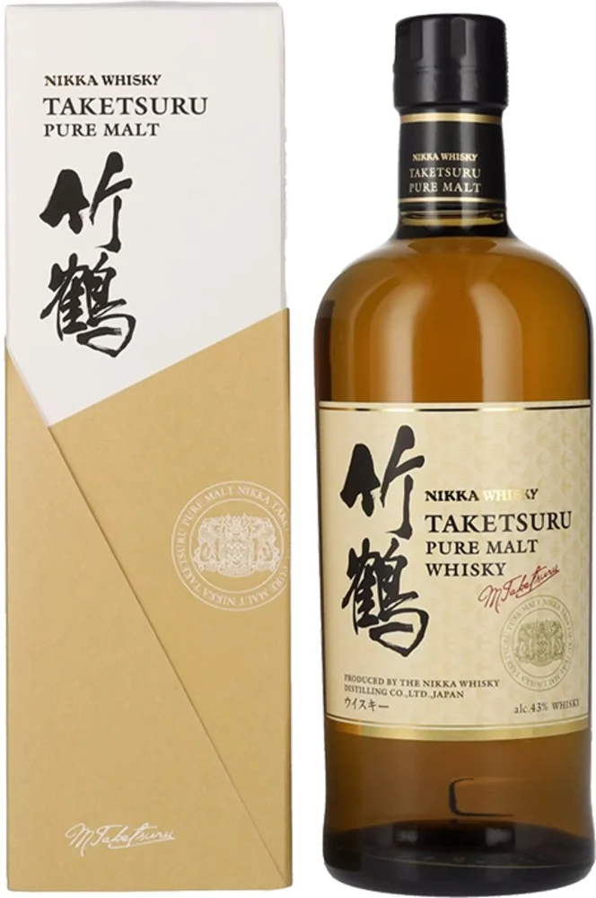 Japanski viski Nikka Taketsuru pure malt poklon kutija 0,7 L