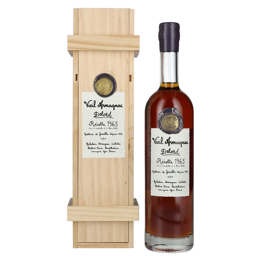 Armagnac Vieil Armagnac Delord Vintage 1965 poklon kutija 0,7 L