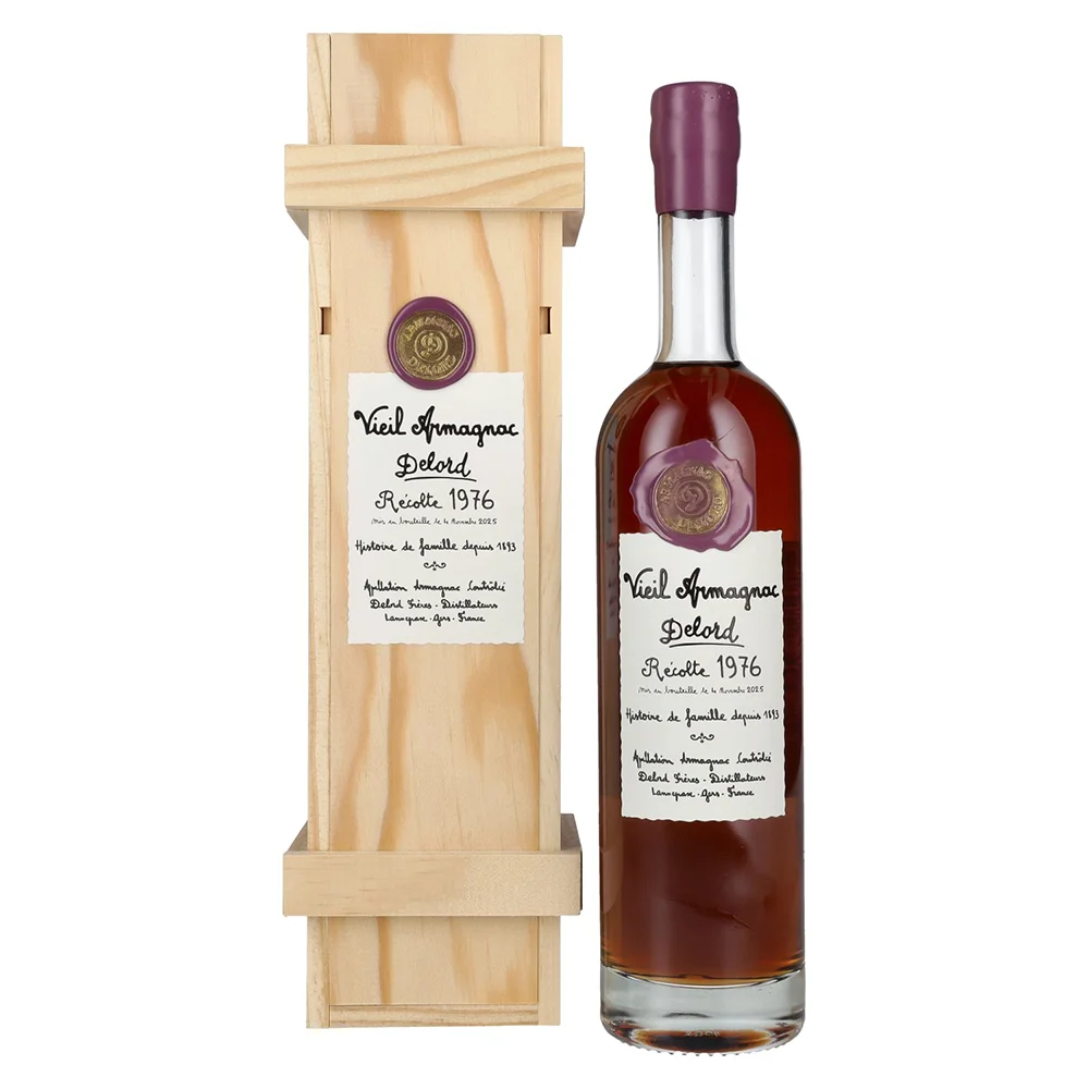Armagnac Vieil Armagnac Delord Vintage 1976 poklon kutija 0,7 L