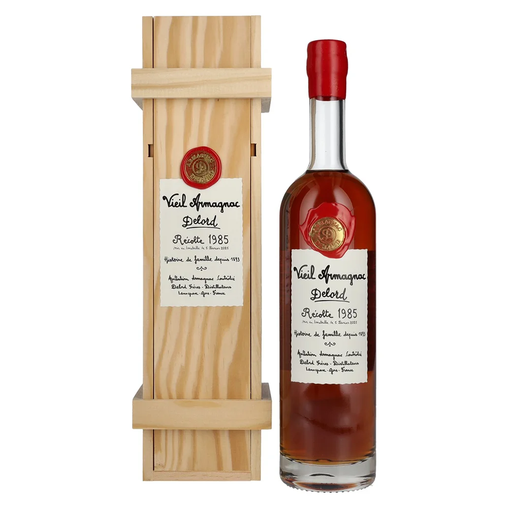 Armagnac Vieil Armagnac Delord Vintage 1985 poklon kutija 0,7 L