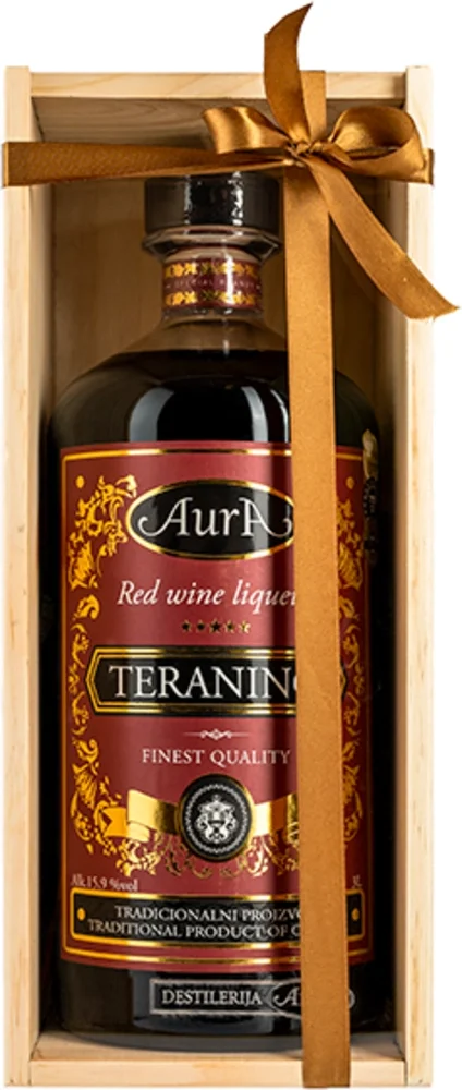 Liker Teranino Aura poklon kutija 3 L