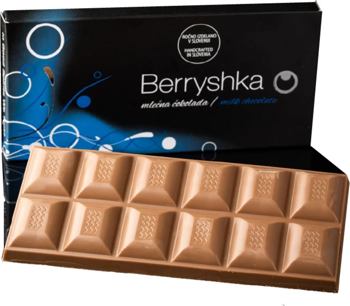 Mliječna čokolada Berryshka 80 g