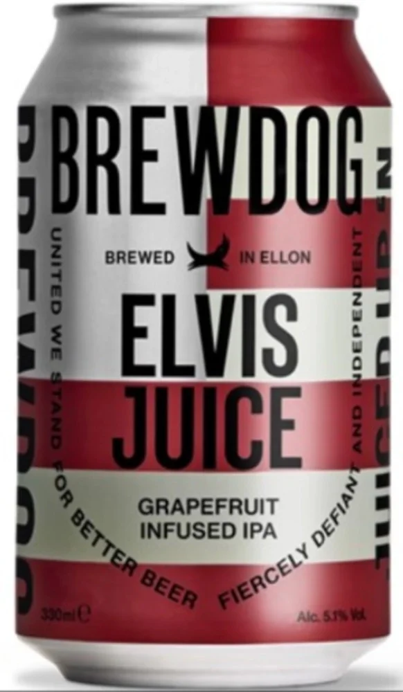 Pivo IPA Brewdog Elvis Juice PLO 0,33 L