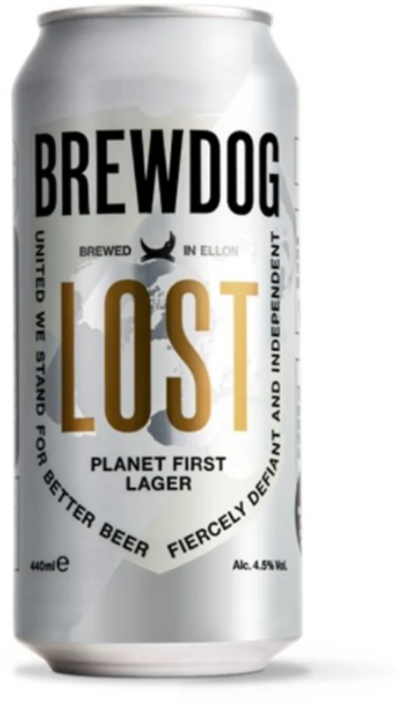 Pivo Lager Brewdog Lost Lager PLO 0,44 L