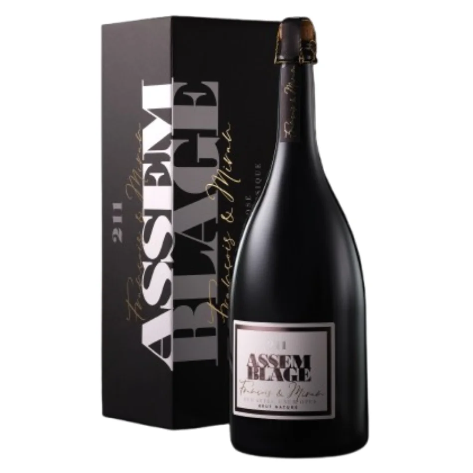 Pjenušac Francois & Miran Assemblage 211 Brut Nature poklon kutija 1,5 L
