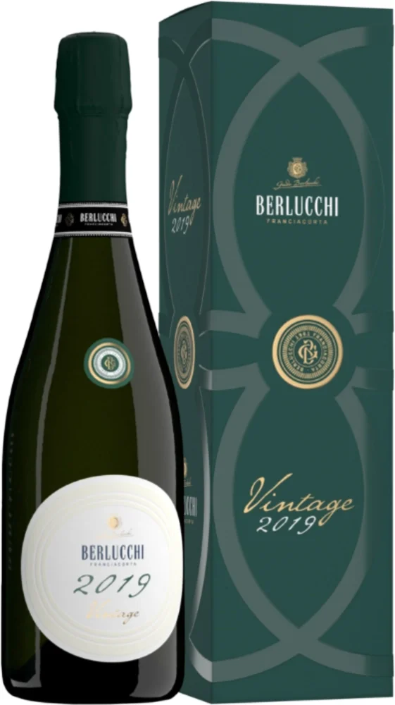 Pjenušac Berlucchi Franciacorta Vintage 2019 poklon kutija 0,75 L