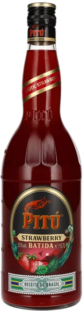 Cachaça Pitu Batida Strawberry 0,7 L