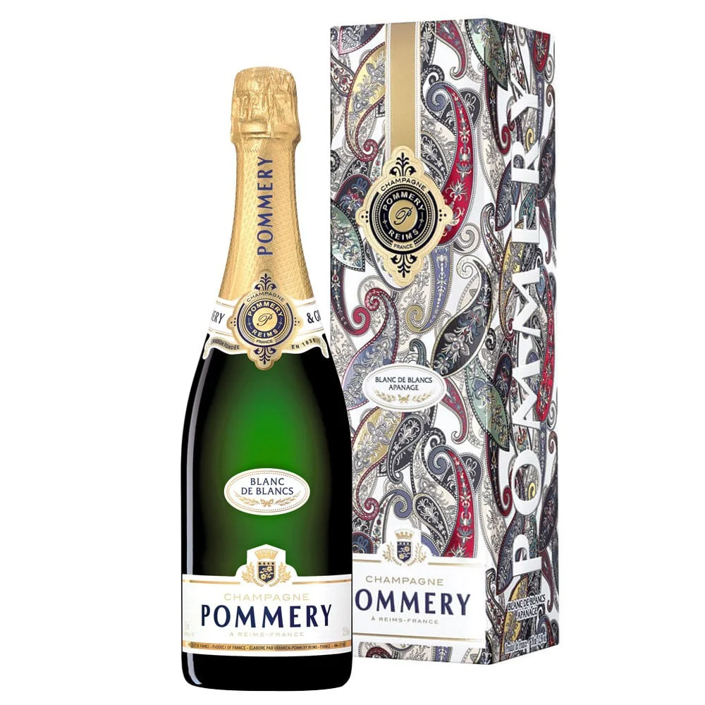 Champagne Pommery Apanage Blanc De Blanc poklon kutija 0,75 L