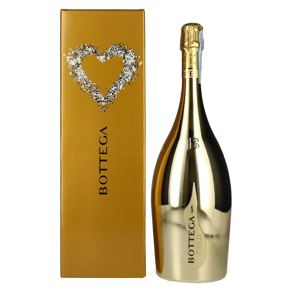 Pjenušac Bottega Prosecco Gold Brut poklon kutija 1,5 L