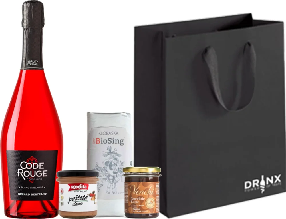 Poklon paket C3 Cremant de Limoux Code Rouge Gerard Bertrand 0,75 L
