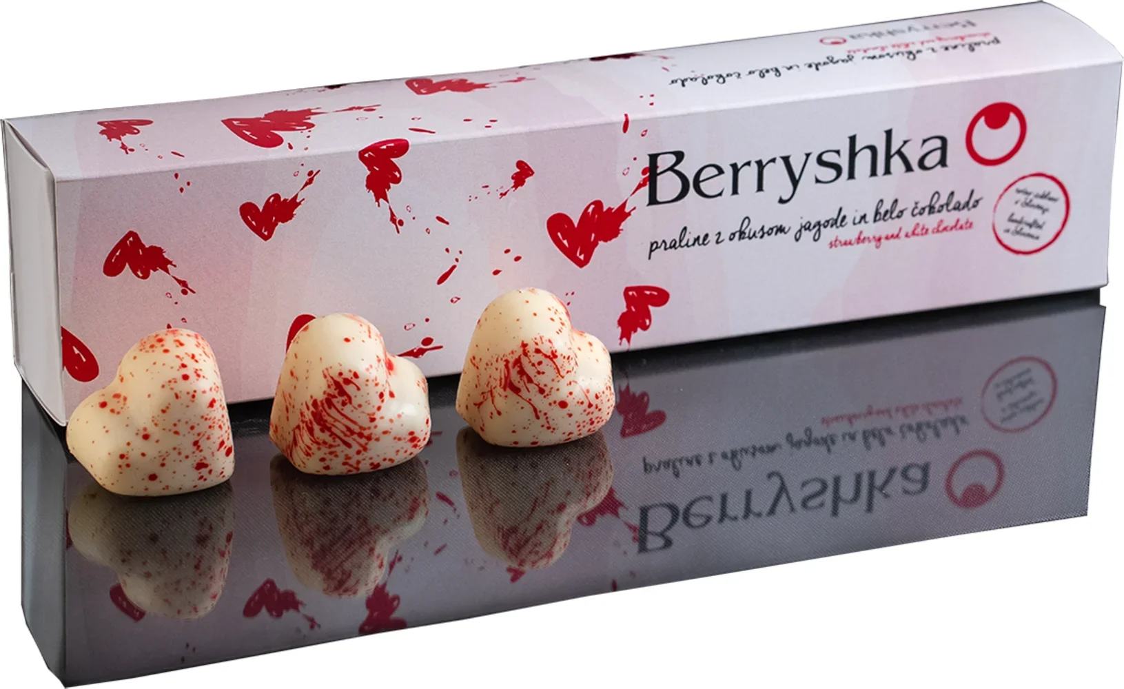 Praline srca Berryshka 50 g