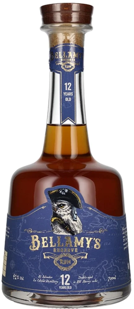 Rum 12 Years Old Reserve Bellamy's 0,7 L