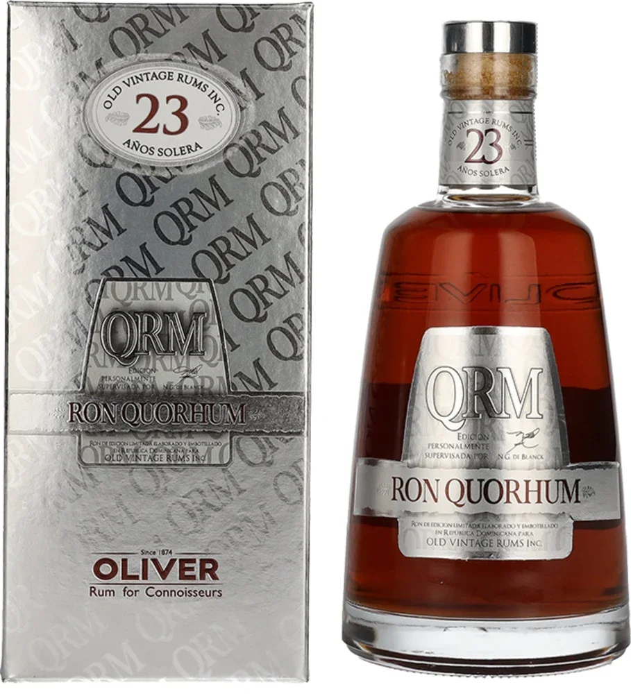 Rum 23 Anos Solera Ron Quorhum poklon kutija 0,7 L