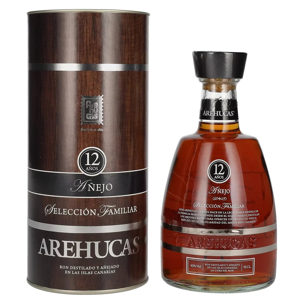 Rum Arehucas 12 Anos Anejo Selección Familiar poklon kutija 0,7 L
