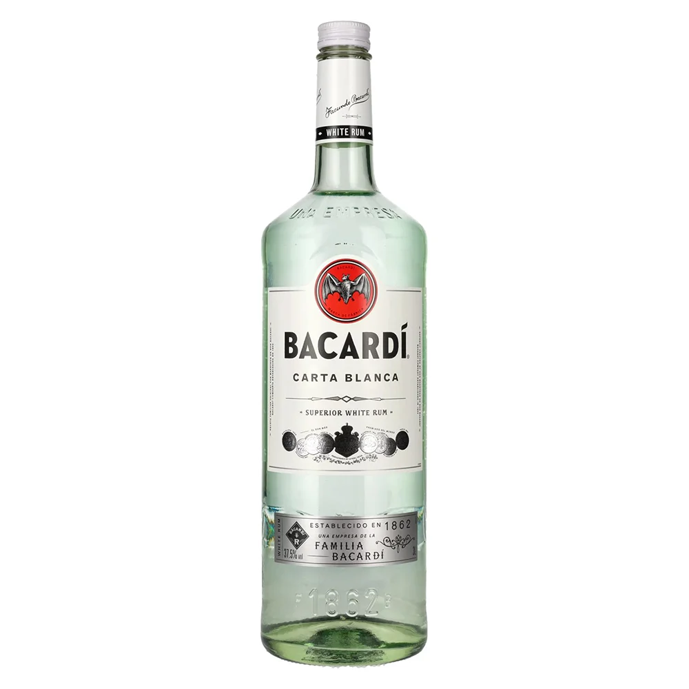 Rum Bacardi Carta Blanca 3 L