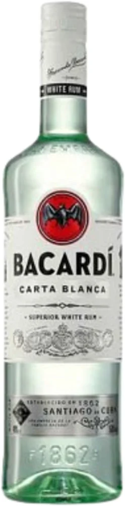 Rum Bacardi Carta Blanca poklon kutija + čaša 0,7 L