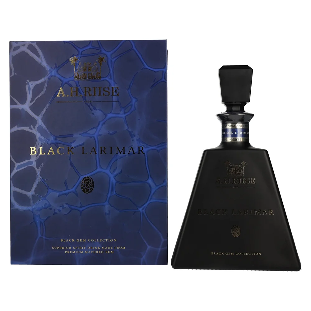 Rum Black Larimar A.H.Riise poklon kutija 0,7 L