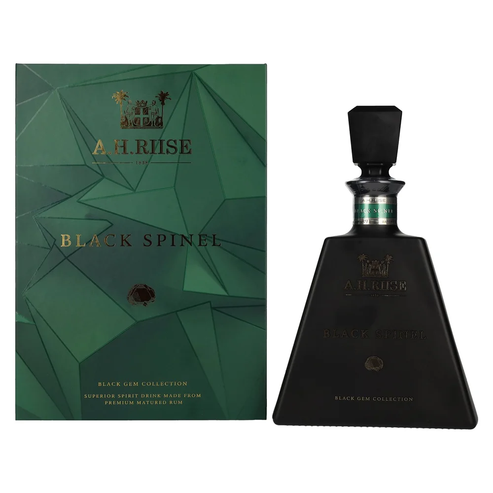 Rum Black Spinel A.H.Riise poklon kutija 0,7 L