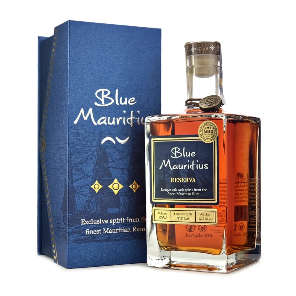 Rum Blue Mauritius poklon kutija 0,7 L