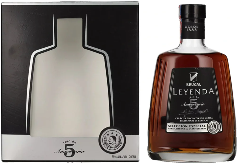 Rum Brugal Leyenda Aniversario 5y poklon kutija 0,7 L