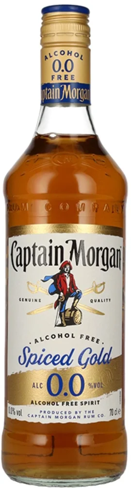 Rum Captain Morgan Bez alkohola Spiced Gold 0,7 L
