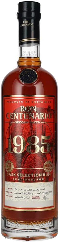 Rum Centenario 1985 0,7 L