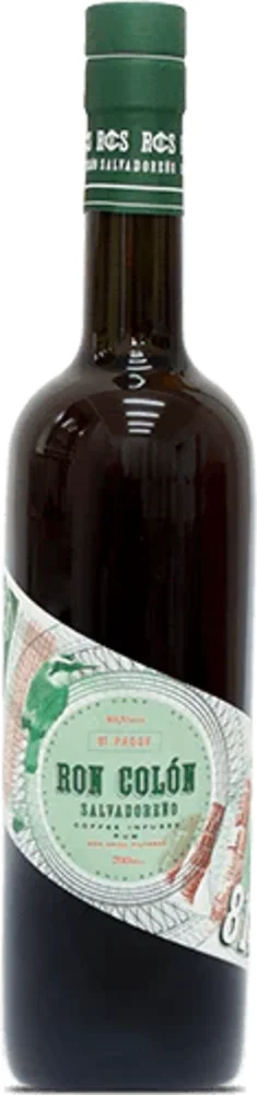Rum Colon Salvadoreno Coffee Infused Rum Green 0,7 L