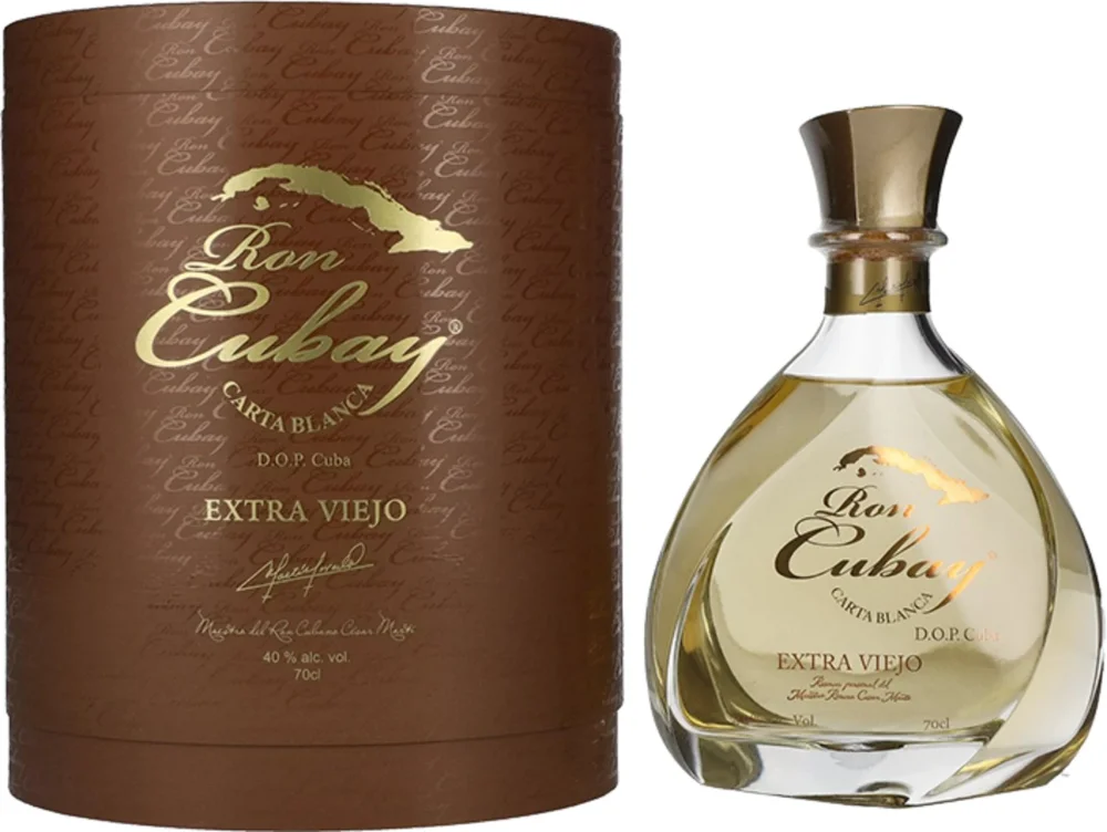 Rum Cubay Carta Blanca Extra Viejo D.O.P. Cuba poklon kutija 0,7 L