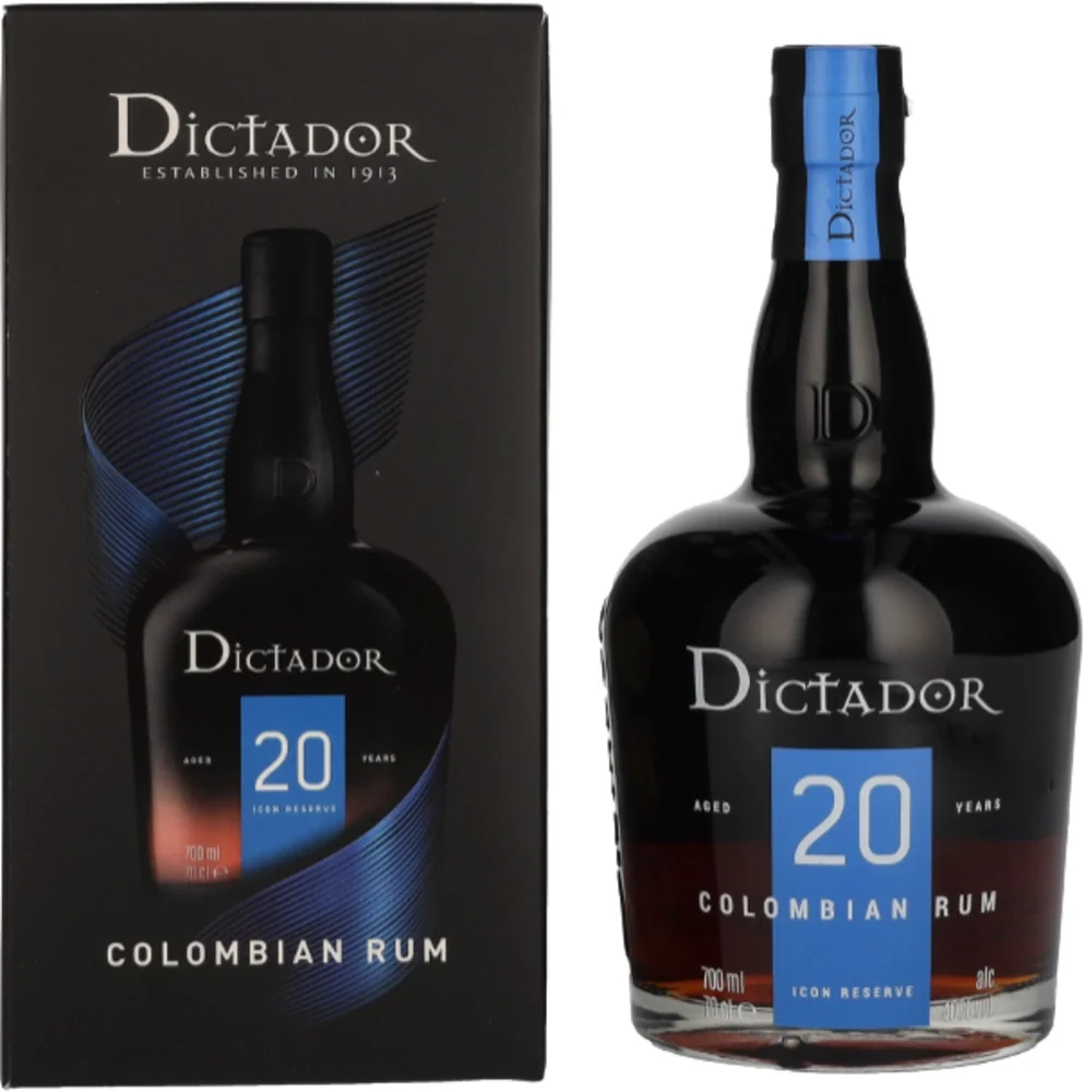 Rum Dictador 20yo Solera poklon kutija 0,7 L