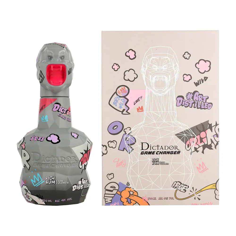 Rum Dictador GAME CHANGER GREY & PINK poklon kutija 0,7 L