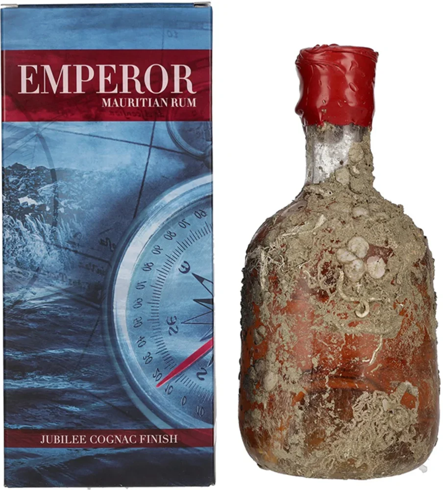 Rum Emperor DEEP BLUE Jubilee Cognac Finish poklon kutija 0,7 L