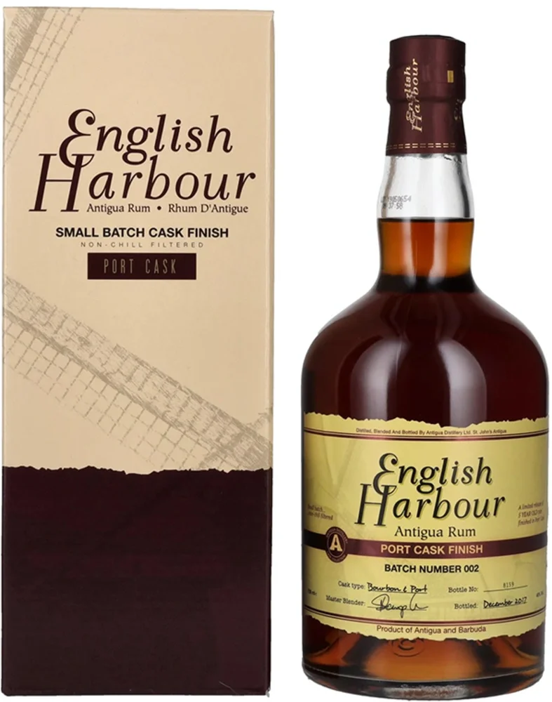 Rum English Harbour Port Cask poklon kutija 0,7 L