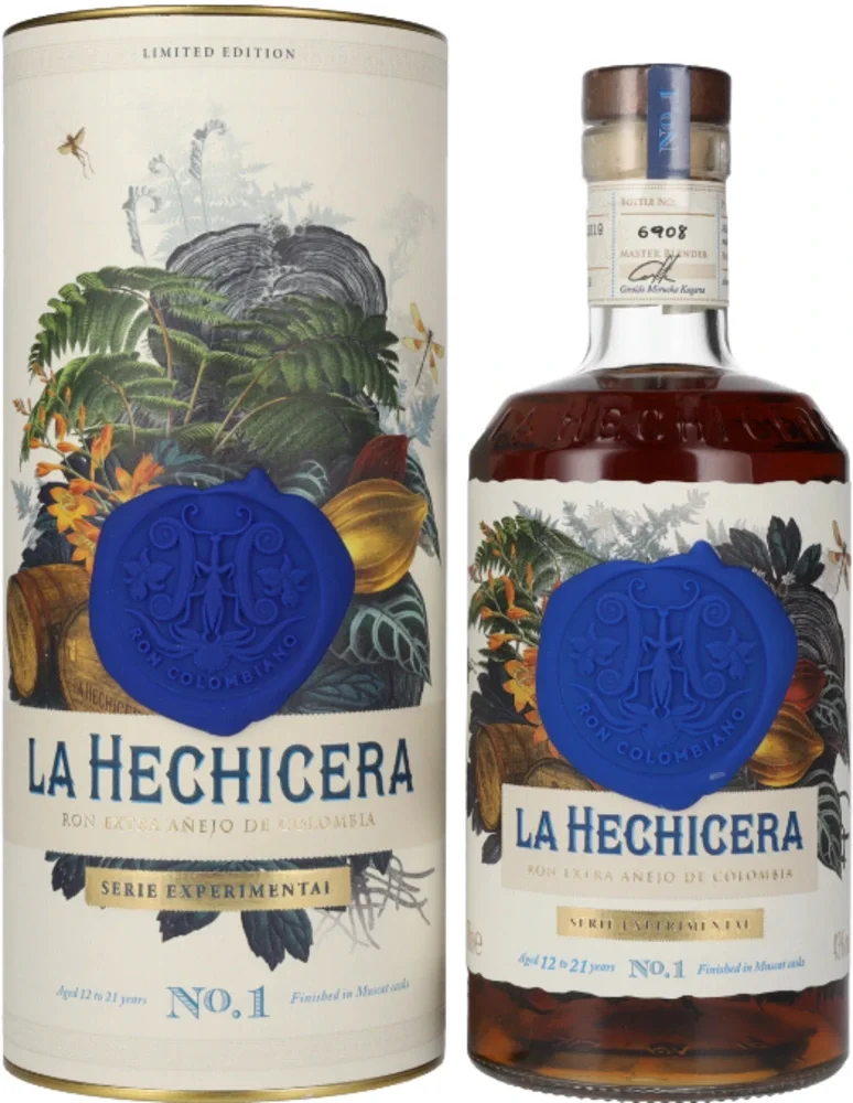Rum La Hechicera Serie Experimental No.1 poklon kutija 0,7 L