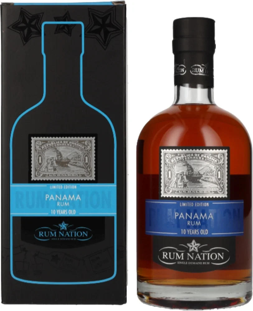 Rum Panama 10yo Rum Nation poklon kutija 0,7 L