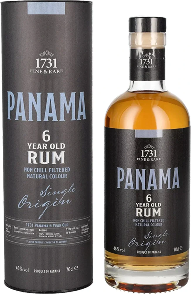 Rum Panama 6 Years Old 1731 0,7 L