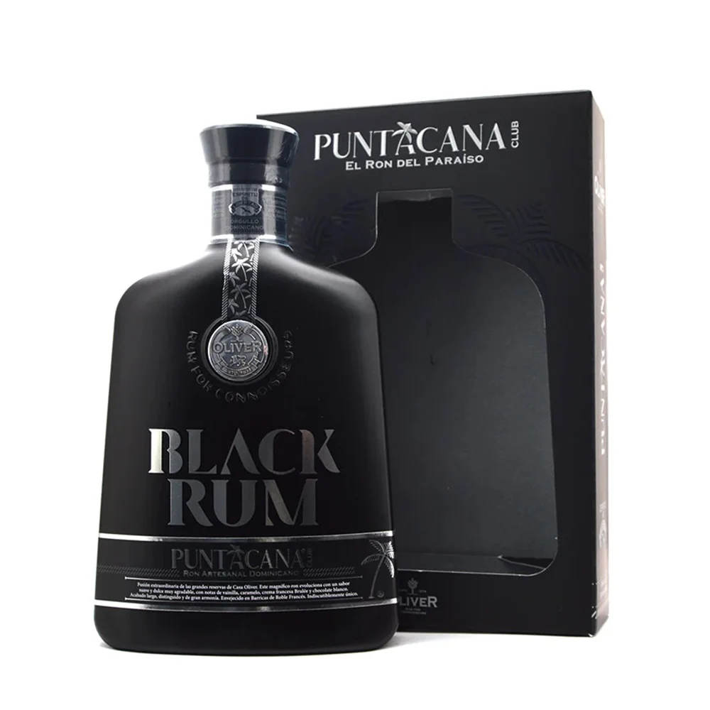 Rum Puntacana Club Black poklon kutija 0,7 L