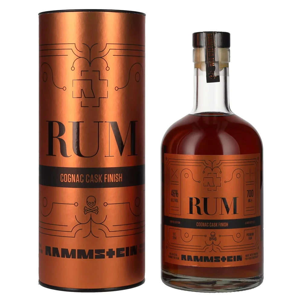 Rum Rammstein French ex-Cognac cask finish poklon kutija 0,7 L