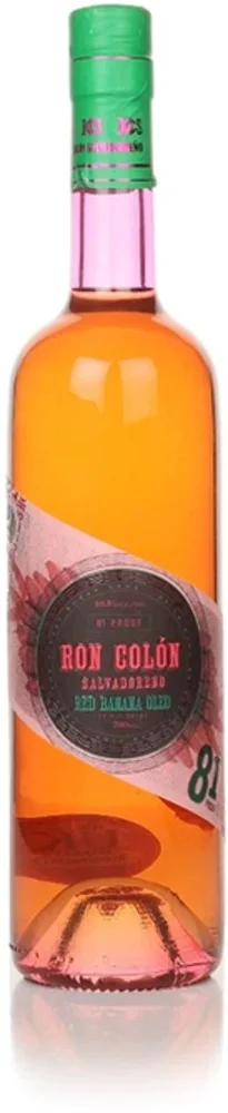 Rum Ron Colon Salvadoreno Red Banana Oleo 0,7 L
