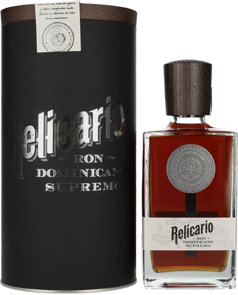 Rum Ron Dominicano Supremo Relicario poklon kutija 0,7 L