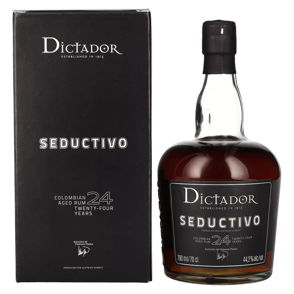 Rum SEDUCTIVO 24y Limited Edition Dictador poklon kutija 0,7 L
