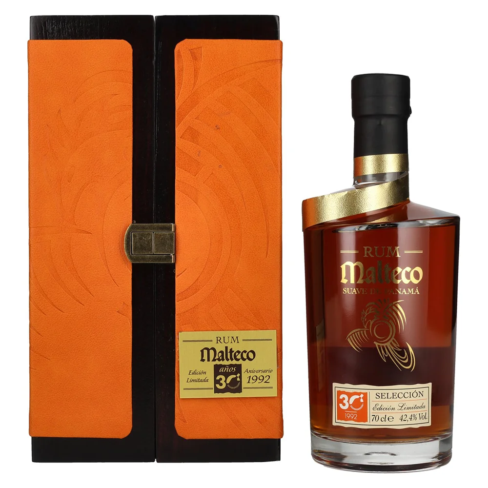 Rum SELECCION Edicion Limitada Aniversario 1992 30y Malteco poklon kutija 0,7 L