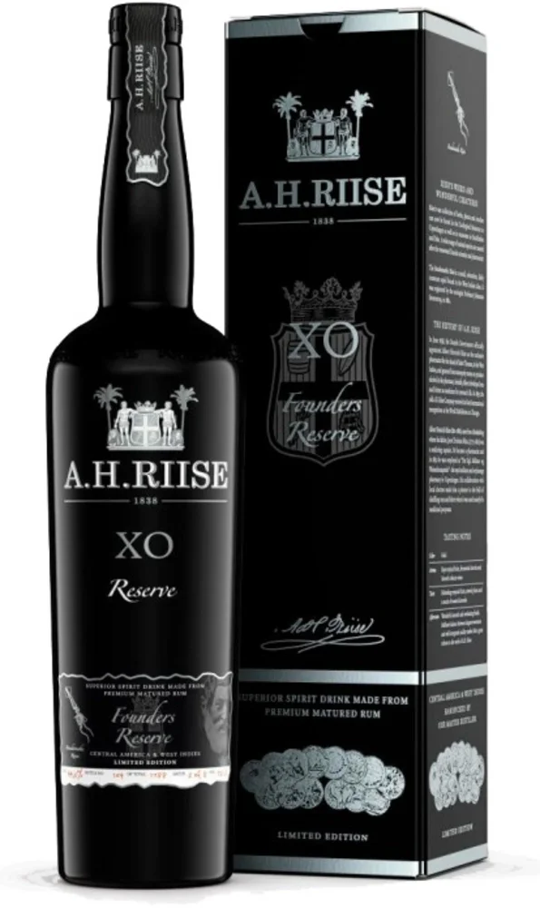 Rum XO Founders A.H. Riise poklon kutija 0,7 L