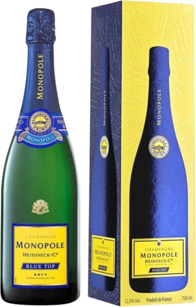 Champagne Brut Heidsieck & Co Monopole poklon kutija 0,75 L