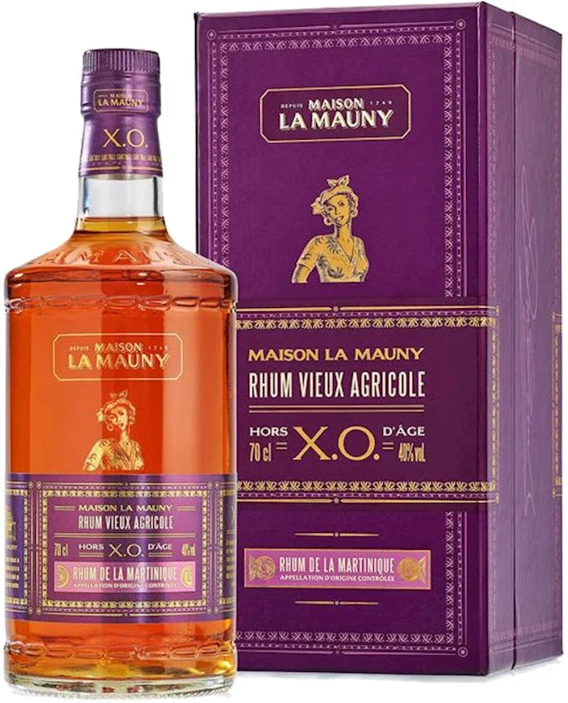 Rum XO Vieux Agricole La Mauny poklon kutija 0,7 L