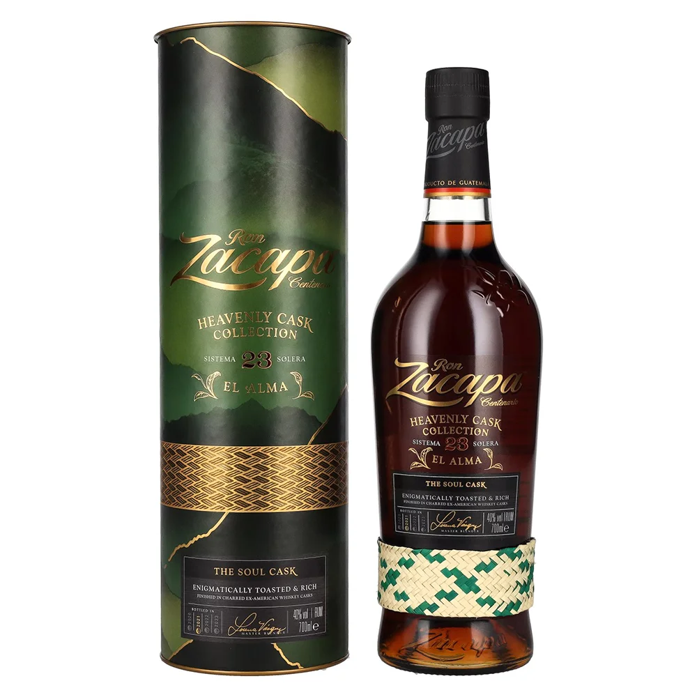 Rum Zacapa Centenario 23 EL ALMA Sistema Solera Heavenly Cask Collection poklon kutija 0,7 L