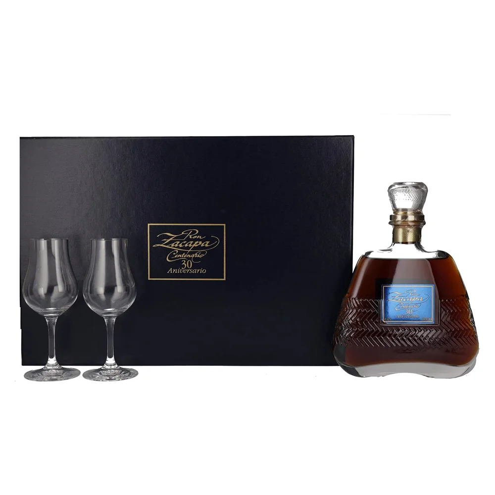 Rum Zacapa Centenario 30 Aniversario + Riedel set poklon kutija 0,7 L