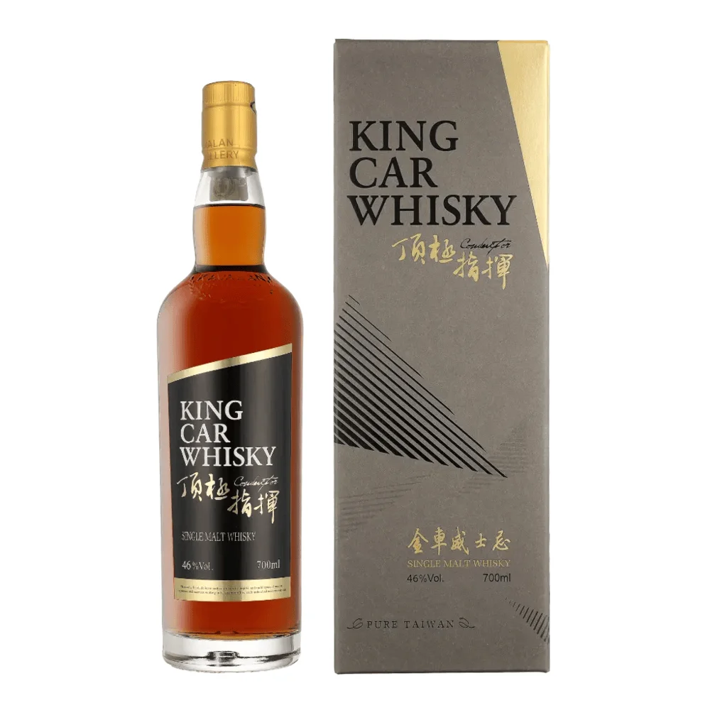 Tajvai Whisky Kavalan King Car Conductor Single Malt poklon kutija 0,7 L