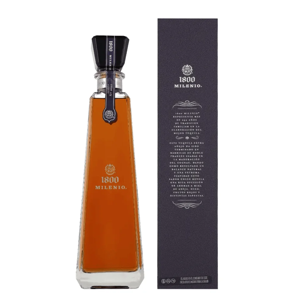 Tekila Milenio Extra Anejo 1800 Tequila poklon kutija 0,7 L